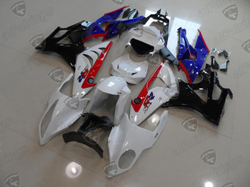 2009 2010 2011 2012 2013 2014 BMW S1000RR HP4 fairings white blue and black