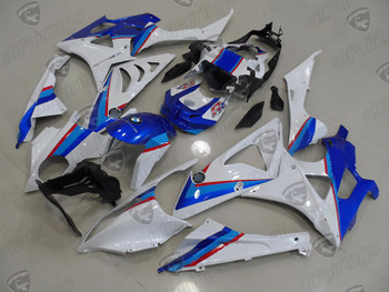 2009 2010 2011 2012 2013 2014 BMW S1000RR HP4 OEM Fairing white and blue