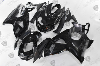 Suzuki GSXR1000 GIXXER black fairing, Suzuki GSXR1000 GIXXER black bodywork.