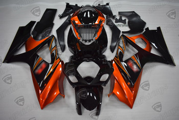 2007 2008 Suzuki GSXR1000 K7 K8 OEM Fairing orange and black