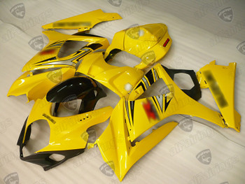 2007 2008 Suzuki GSXR1000 K7 K8 yellow fairing