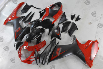 Suzuki GSX-R600/750 2021 2022 2023 2024 oem fairings red and gray