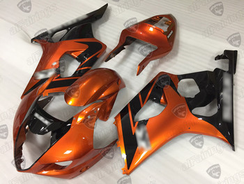 2003 2004 Suzuki GSXR1000 GIXXER K3 K4 orange/black fairings