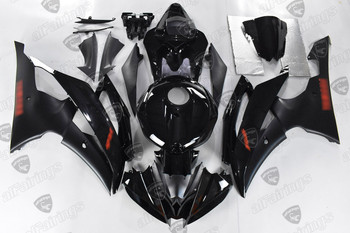 2008 2009 2010 2011 2012 2013 2014 2015 2016 Yamaha YZF-R6 black bodywork