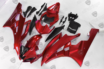 2006 2007 Yamaha YZF-R6 candy red fairings