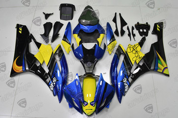 2006 2007 Yamaha YZF-R6 Rossi AGV shark bodywork