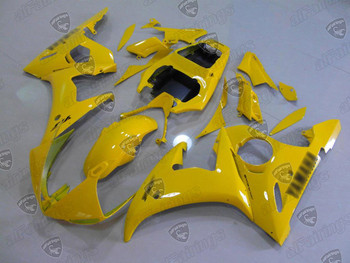 2003 2004 2005 Yamaha YZF R6 / 2006 2007 2008 2009 Yamaha YZF R6S yellow fairings