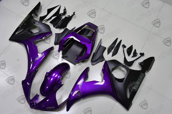 2003 2004 2005 Yamaha YZF R6 / 2006 2007 2008 2009 Yamaha YZF R6S purple and black fairings