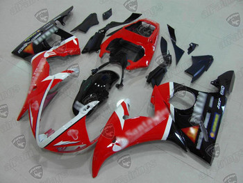 2003 2004 2005 Yamaha YZF R6 / 2006 2007 2008 2009 Yamaha YZF R6S Santander fairing kits.