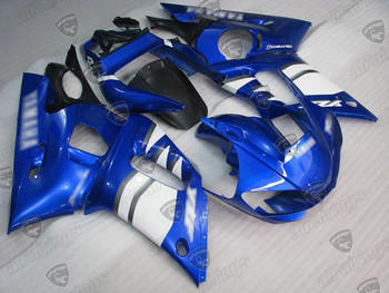 1999 2000 2001 2002 Yamaha YZF R6 blue fairings