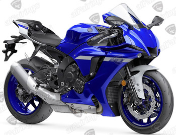 2020 2021 2022 Yamaha YZF-R1 OEM fairing blue and white.