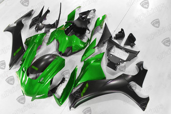 2020 2021 2022 Yamaha YZF R1 green and black fairings