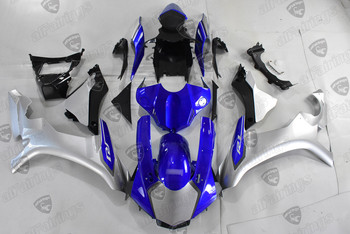 2015 2016 2017 2018 2019 Yamaha YZF R1 original fairing silver and blue