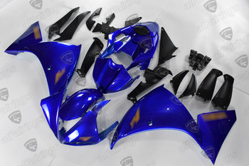 2012 2013 2014 Yamaha YZF R1 blue fairing kit