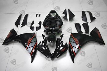 2012 2013 2014 Yamaha YZF R1 black body kit