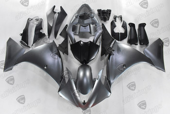 2009 2010 2011 Yamaha YZF R1 matte metallic grey body kit