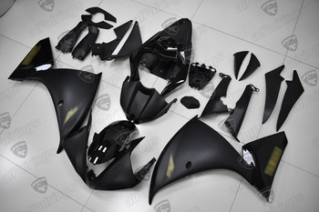 2009 2010 2011 Yamaha YZF R1 black fairings
