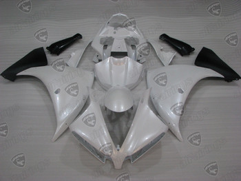 2009 2010 2011 Yamaha YZF R1 oem plastic kit white and black