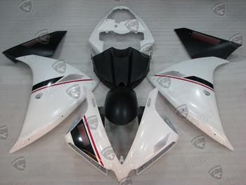 2009 2010 2011 Yamaha YZF R1 original bodywork white and black