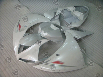 2009 2010 2011 Yamaha YZF R1 pearl white fairing kit.
