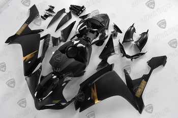 2007 2008 Yamaha YZF R1 black fairing kit