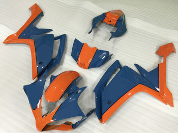 2007 2008 Yamaha YZF R1 orange and blue fairing kit