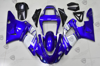 1998 1999 Yamaha YZF R1 body kit in blue
