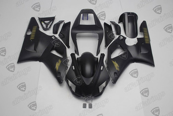 1998 1999 Yamaha YZF R1 matte black fairing kit