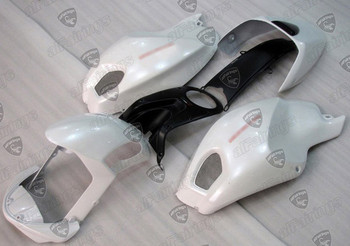 Ducati Monster 696 796 1100 matte pearl white fairing kit