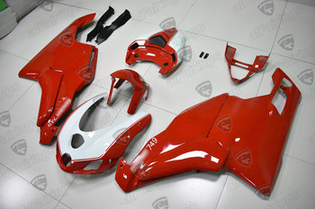 Ducati 749 999 oem fairings red and white