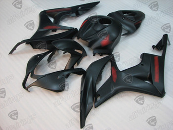 2007 2008 CBR600RR matte black fairings