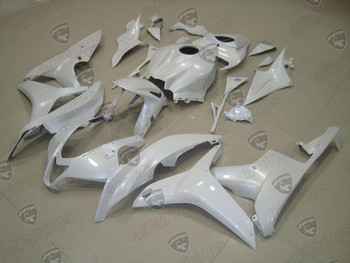 2007 2008 CBR600RR pearl white fairing kit
