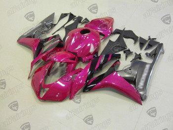 2007 2008 CBR600RR race track fairings pink/grey