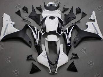 2007 2008 CBR600RR white/black fairing kits