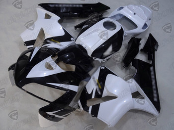 2005 2006 CBR600RR custom fairing white/black