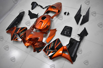 2005 2006 CBR600RR OEM fairings orange/black for sale