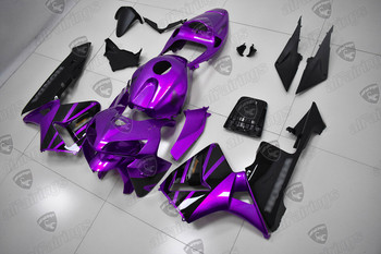 2005 2006 CBR600RR custom fairing purple/black