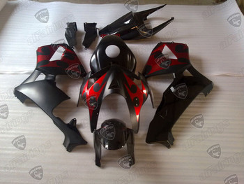 2005 2006 CBR600RR red and black fairings