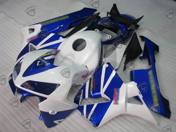 2005 2006 CBR600RR oem fairing white/blue