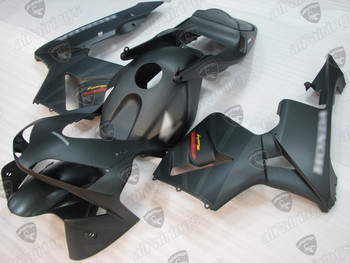 2003 2004 CBR600RR matte black fairings.