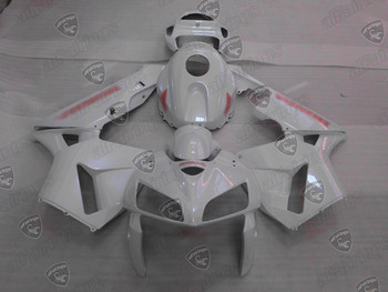 2003 2004 CBR600RR pearl white fairing kit