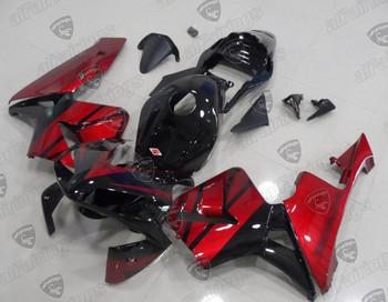 2003 2004 CBR600RR red/black fairing kit