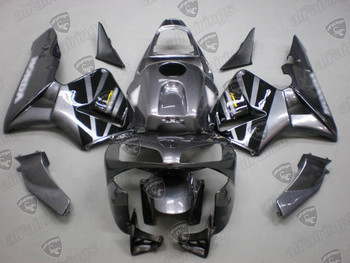 2003 2004 CBR600RR grey and black fairing kits