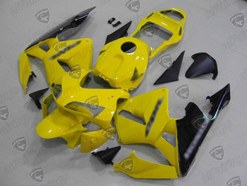 2003 2004 CBR600RR yellow/black fairing kit