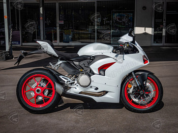 Ducati Panigale V2 Arctic White/Metallic Silk White fairing kits