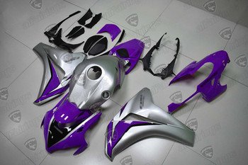 2008 2009 2010 2011 CBR1000RR purple/silver fairing kits