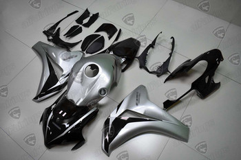 2008 2009 2010 2011 CBR1000RR silver/black fairing kits