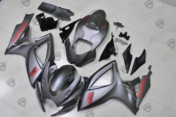 2006 2007 Suzuki GSXR600/750 gray black fairings