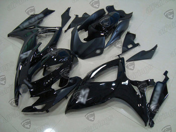 2006 2007 Suzuki GSXR600/750 black fairing kit