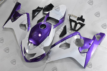 2004 2005 GSXR600/750 K4 K5 fairing kit purple/white